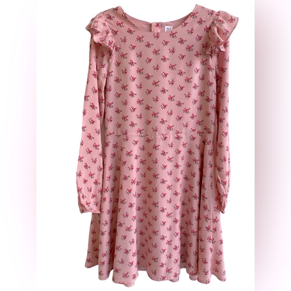🆕Gap Kids Print Ruffle Dress Girls Size 12/13(XL) NWOT